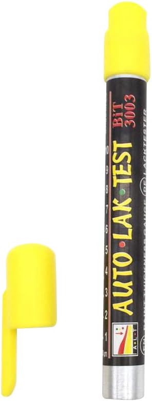 Eacam Paint Thickness Tester Meter Gauge, Paint Coating Tester, Car Body Damage Detector, Crash-Test Check, Water Resistant