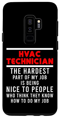 Galaxy S8+ HVAC Technician Funny HVAC Tech Case