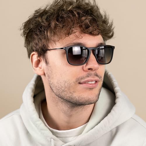 CARFIA Vintage Polarized Sunglasses for Men Women Lightweight Durable Design with UV Protection CA52002