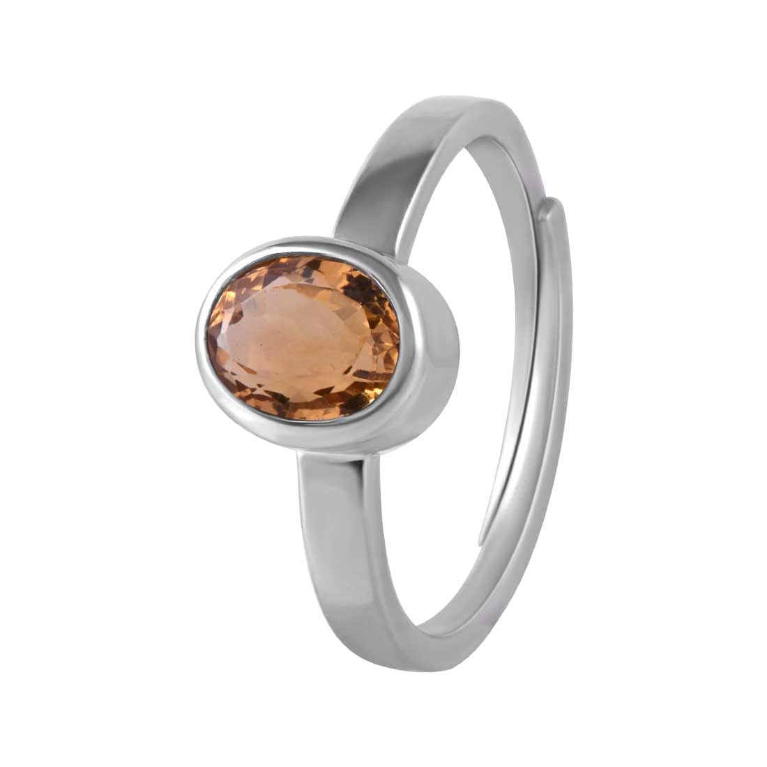 Rihi By P.C.Chandra Certified Natural Yellow Topaz For Men & Women (Adjustable Ring, 7.6-8 CARAT) (B0CGNM9D5F) Amazon Price History, Amazon Price Tracker