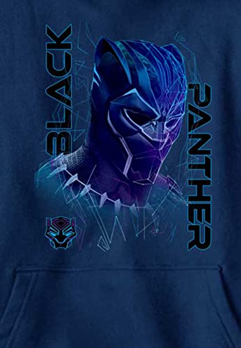 Sweat à capuche Marvel Panther bleu marine chiné en taille M pour garçon - 2