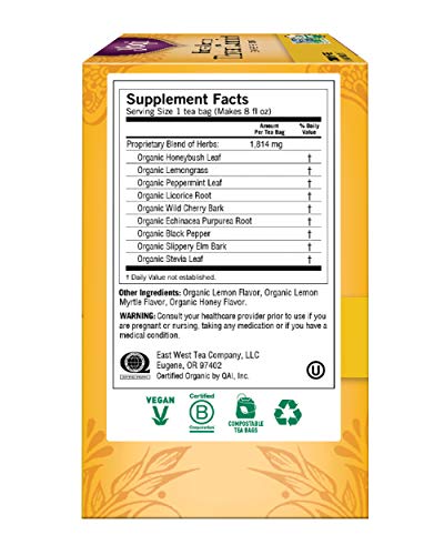 Yogi 5056 Tea, Honey Lemon Throat Comfort thumb #3