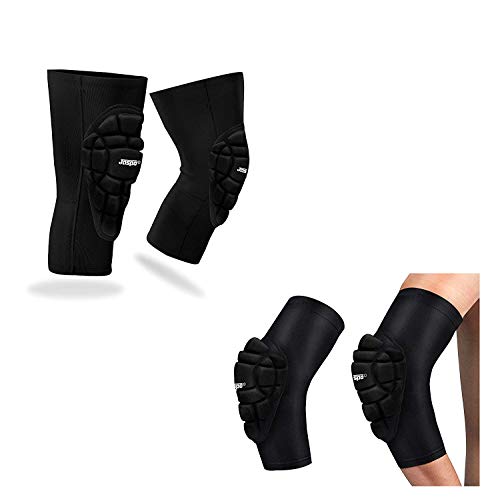 jaspo Professional Knee/Elbow Pads Support For Men Women with PU ...