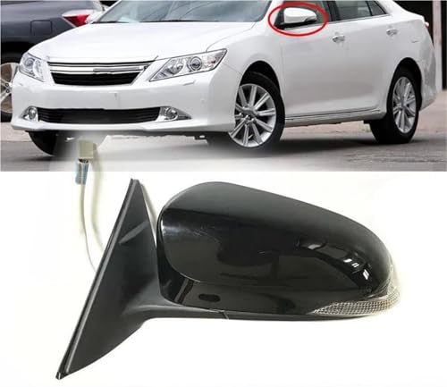Rétroviseur extérieur Camry 2012-2017 rabattable droit argenté