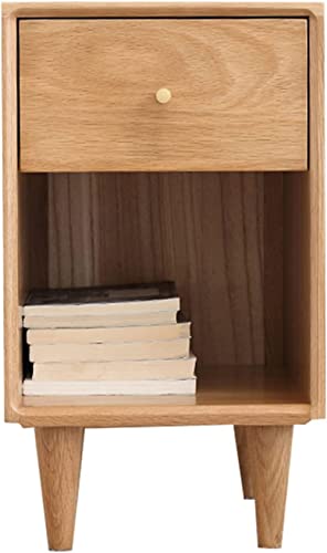 Table de chevet en bois scandinave pour créer une ambiance de chambre cocooning