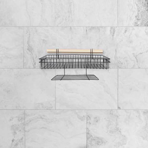 Cesta colgante de pared para solucionar el desorden en el baño 5