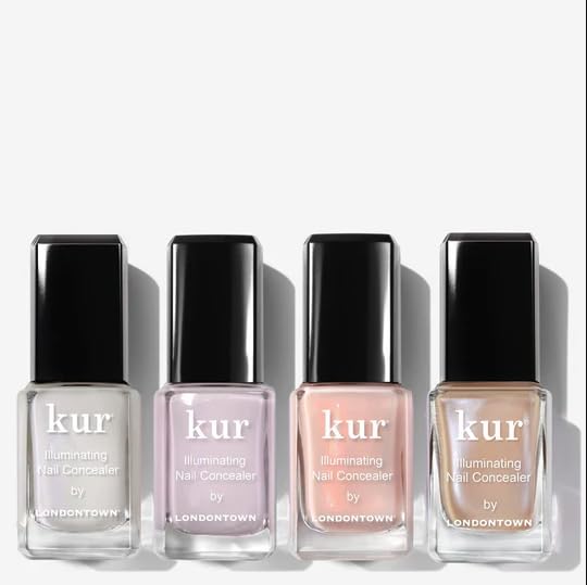 LONDONTOWN Illuminating Nail Concealer - Sheer Brightening Nail Polish & Strengthener for Yellowing, Damaged or Discolored Nails, Natural Nail Perfector, 21+ Free, 0.4 Fl Oz