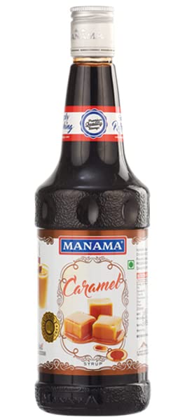 Manama Caramel Syrup Mixer for Mocktails, Cocktails, Drinks, Juices, Beverages, Non Alcoholic Mix, 750ML (B09DW2F6Z7) Amazon Price History, Amazon Price Tracker