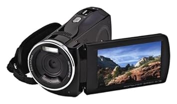Bell+Howell U-Touch DV800HD-B Camcorder with HD Recording, 1x Optical Zoom and 3-Inch LCD Screen (Black)