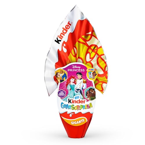Kinder GranSorpresa Gigante Disney Princess, Uovo di Pasqua Kinder 2026