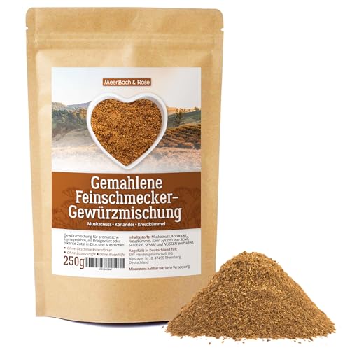 Gewürzmischung Kreuzkümmel Koriander Muskat 250g, ayurvedische Gewürzmischung mit Cumin Koriander und Muskatnuss. Feinschmecker