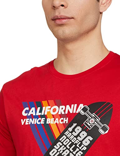 Image of Max Men Printed Slim Fit T-Shirt