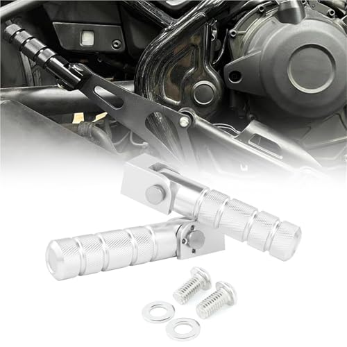 Plaque De Support Repose-Pieds Pliables en Aluminium M8 Moto Suzuki Tige
