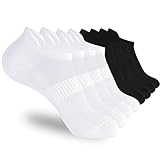 Corlap Ankle Athletic Running Socks Thin No Show Low Cut Sports Tab Socks for Men and Women (5&8 Pai