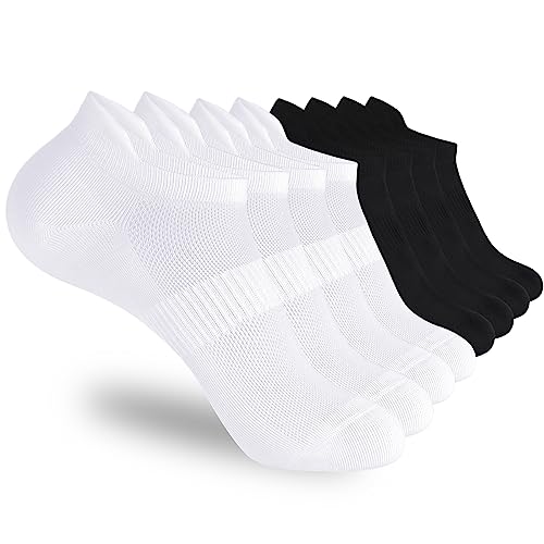 Corlap Ankle Athletic Running Socks Thin No Show Low Cut Sports Tab Socks For Men And Women (5&8 Pairs) #TOP21