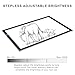 LitEnergy A3 LED Copy Board Light Tracing Box, Ultra-Thin Adjustable USB Power Artcraft LED Trace Light Pad for Tattoo Drawing, Streaming, Sketching, Animation, Stenciling