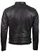 Aviatrix Chaqueta Biker de Moda de Cuero Real para Hombre con Diseno...