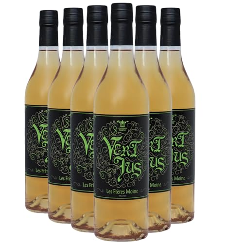 Les Frères Moine Vert Jus blanco Verjus - Sudoeste de Francia - Francia - Variedades de uva Ugni Blanc,Merlot,Chenin - 12x70cl