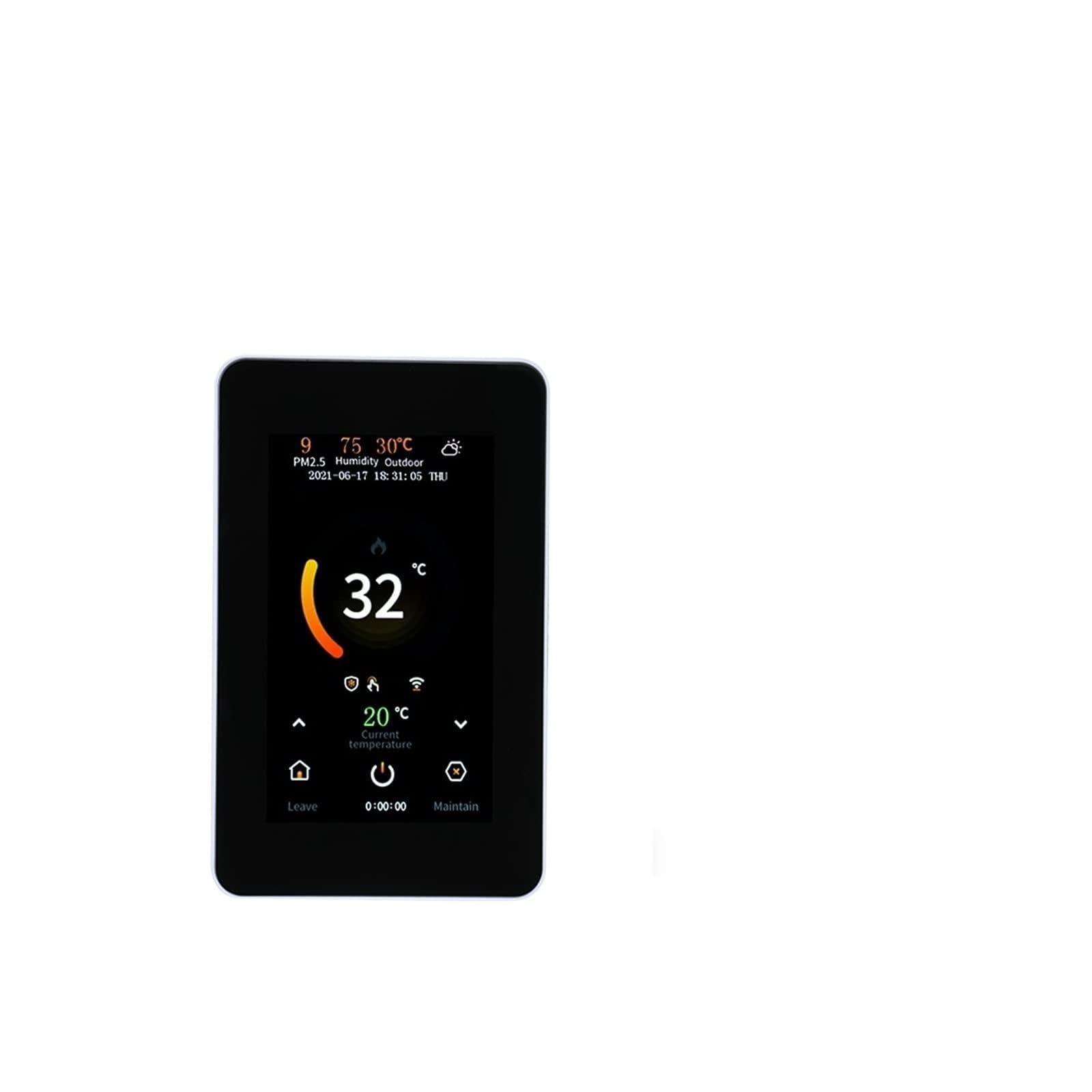 WiFi Smart Thermostat Floor de chauffage électrique Contrôleur de température de chauffage de l'eau CO2 Et capteur d'humidité(Electric Heating B)