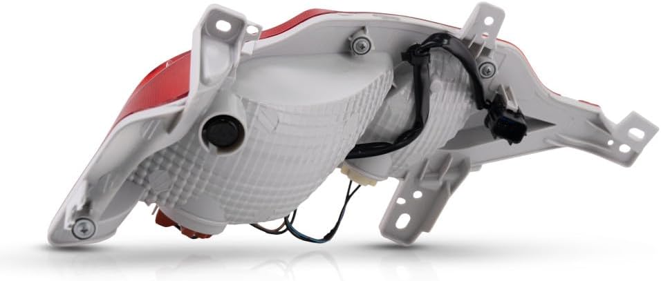 For Hyundai Tucson 2022 2023 2024 Back Up Tail Light Passenger Side | Inner | Chrome Housing | Clear and Red Lens | Hybrid | SE/SEL/Limited/Essential/Preferred Model | For HY2883107 | 92406-N9000