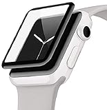 Belkin F8W840vf-P1 ScreenForce - Protector de Pantalla Edge to Edge Ultraglass para Apple Watch (Series 2/3, 42 mm)