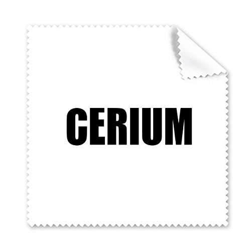 Cadeau chimie chiffon de nettoyage cérium original pour les passionnés de sciences et de physique