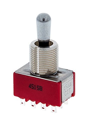 DiMarzio Three Position On/On/On 4PDT Pickup Selector Switch