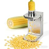 SIEEOUR Égreneuse À Maïs Électrique 40w, Enlève-Grains Polyvalent Avec Goulotte 6.5cm Et Lames Amovibles, Traitement Rapide Pour Maïs Frais/Cuit, Pour Usage Domestique Et Commercial Léger
