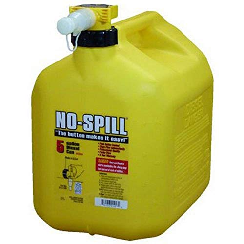 No-Spill 1457 Diesel Fuel Can, Yellow, Pack of 3