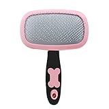 Cepillo para perros durará mucho tiempo de uso. Dientes de peine fino una operación clave, limpieza de alta eficiencia. Es mejor para la depilación de perros y gatos. Elimina el cabello flotante, nudo abierto, limpieza diaria.