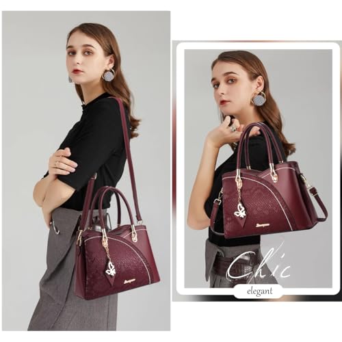 Image of Purses and Handbags Top Handle Satchel Shoulder Bags Tote Bag for Ladies