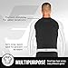 Elite Sports New Item Full Long Sleeve Compression, Mma, Bjj, No Gi, Cross Training Rash Guard, Large, White