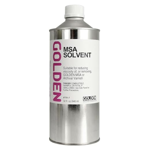 GOLDEN MSA Varnish Thinner - 32 oz