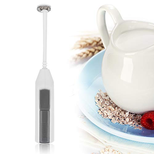 Kitchen Powerful Milk Frother Handheld Foam Maker for Lattes, Handheld Electric Foam Maker watertight Detachable Stainless Steel Whisk Drink Mixer Foamer for Lattes, Cappuccino, Mini Milk Foamer