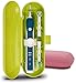 Produktbild Reiseetui für elektrische Zahnbürsten von Oral-B Pro Serie, 2 Packungen (Grün und Rosa)