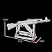 2pcs MoTu 3D Metal Nano Puzzle AK-47 + Beretta 92 Handgun Model Assemble Kits W111012-07 DIY 3D Laser Cut Jigsaw Toys For Beginner
