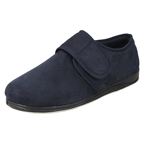 Padders Charles Blue 411-24 Chaussons pour homme - Bleu - bleu marine, 45 EU