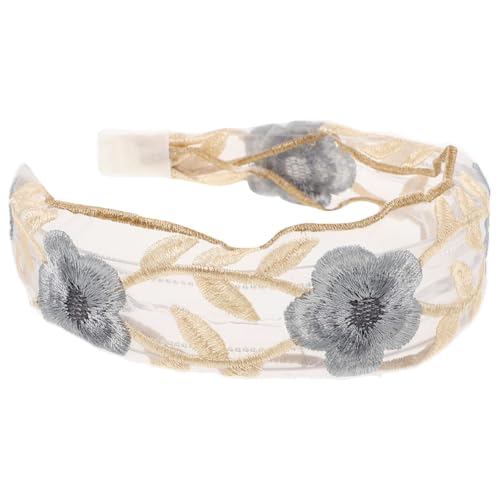 LIFKOME カチューシャ 幅広 レディース 痛くない 太め おしゃれ 可愛い メッシュ 花柄 刺繍 リボン ヘアバンド 髪飾り和装 滑り止め お風呂 洗顔用 アクセサリー