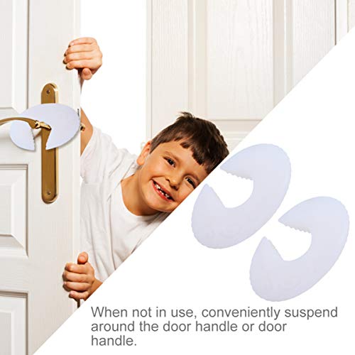 EXCEART 2 Peças de Proteção de Aperto de Porta de Silicone para Bebô á  Prova de Proteção de Dedos E