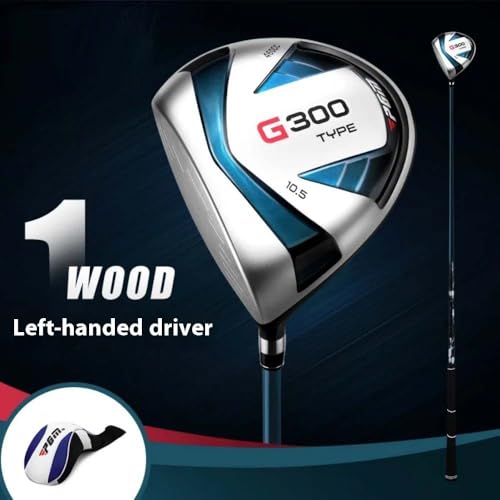 Left-Right Handed Golf Fairway Wood 1W 3W 5W Graphite Shaft Titanium Head Stiff Flex Grande Punto Dolce per Gli Uomini migliorata velocità di Oscillazione Durevole Scatti Accurati