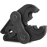 VEVOR Pressbacke Presszange Verbundrohre Pressbacke für Aluminium-Kunststoffrohr (U 20)