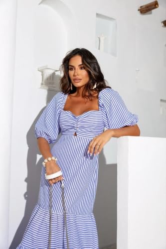 KONTINA blue dress – image 3