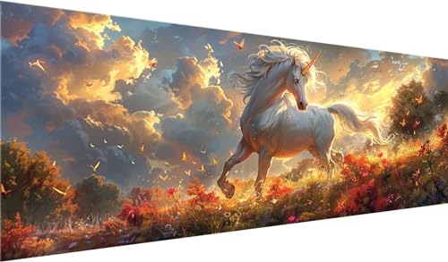 Diamond Painting Licorne féerique pour sublimer la décoration murale du salon