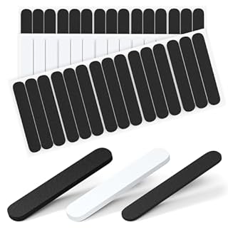 Allgawise (Pack of 45 Hat Size Reducer, Hat Sizer Reducer Insert, Make Smaller Sweatband, Self Adhesive Resizer Foam Tape for Hat Cap, Black and White