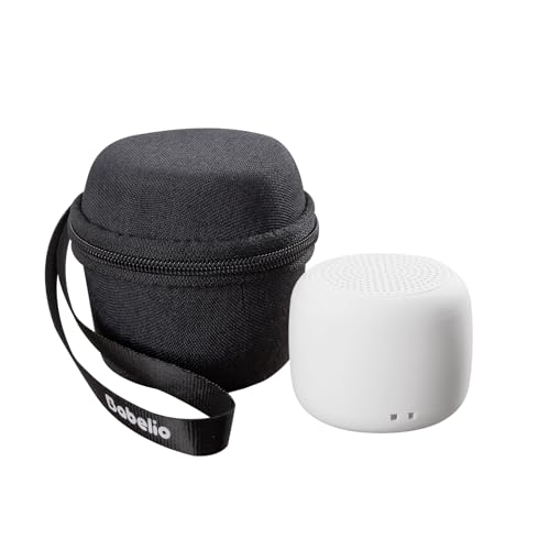 Image of Babelio Portable Travel Case for Babelio Pocket Mini White Noise Machine, Double Stitch Zipper - Perfect for Traveling (CASE ONLY - Textile Black)
