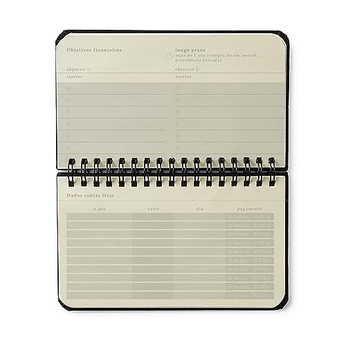 Agenda Planner Wire-O 2024 Pastel Block Sport Semanal Office 15,5X9 Listras, Cicero