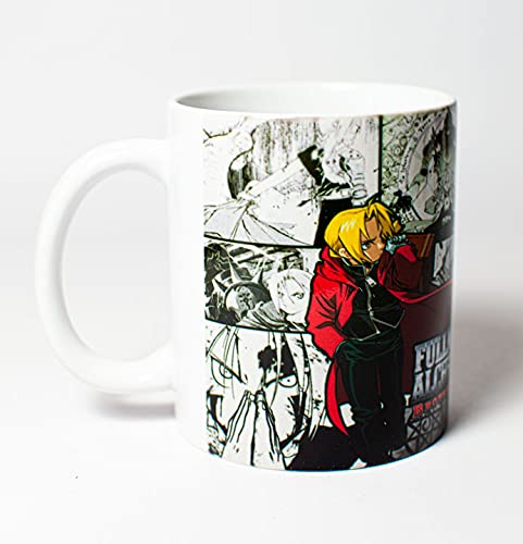 TusPersonalizables.com Fullmetal Alchemist Mug (Comic), White