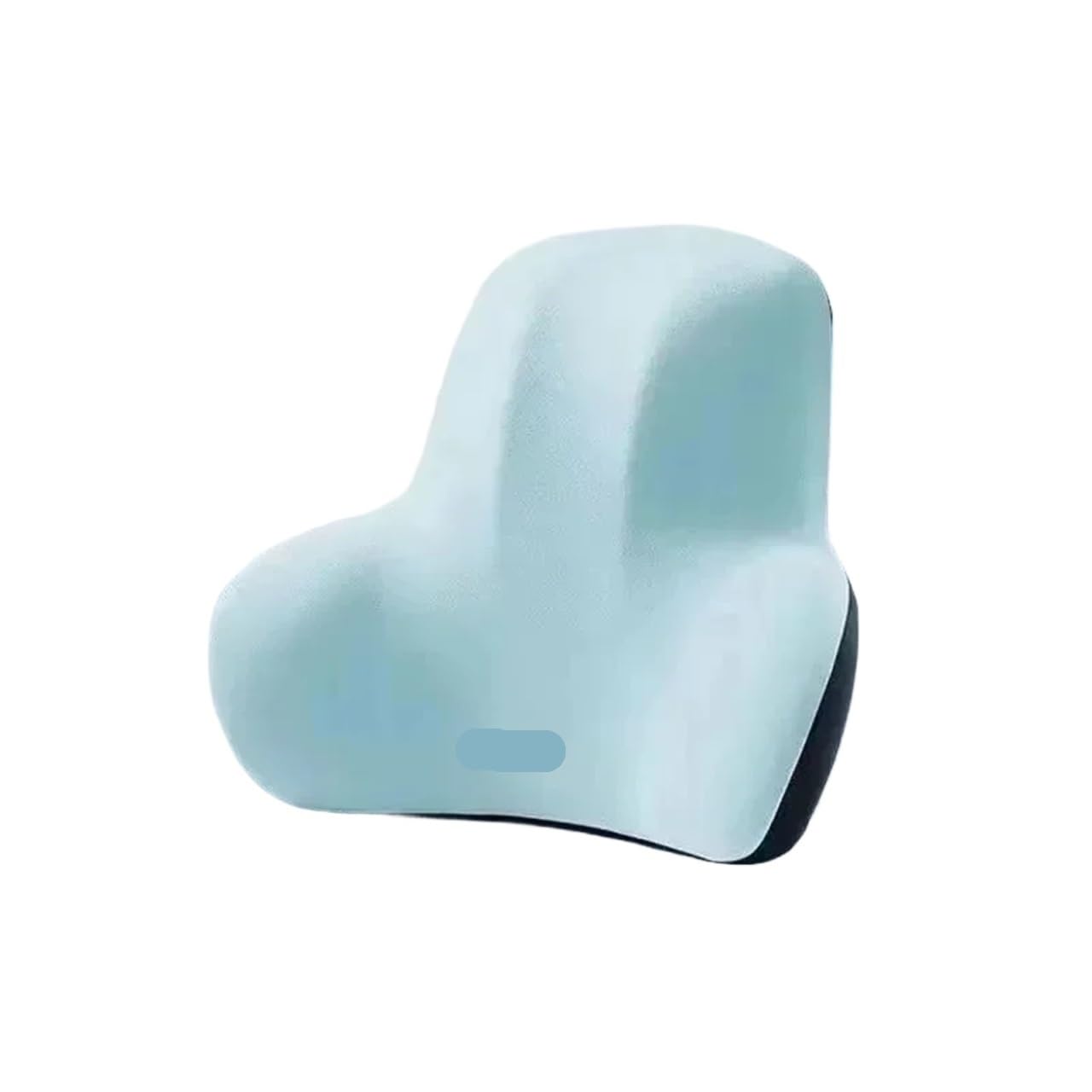 XCFTYRU Office chair cushion， Memory Foam Lumbar Back Cushion For Car Office Gaming Chairs And Postpartum(Blue)