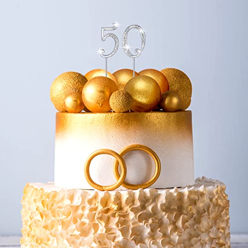 Numbers 0-9 Cake Topper Mini Diamond Gems Birthday Cake Toppers Bling Rhinestone Cake Topper Birthday Party Decoration For Wedding Anniversary Birthday Cake Decorations Keepsake, Set Of 10(Silver) #TOP6