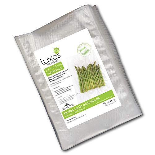 Luxos Packaging - Bolsa vacío doméstica, 20 x 25 cm, 100 unidades Cover